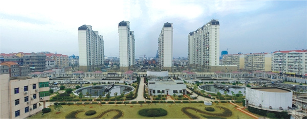 江西最大污水處理廠——南昌朝陽污水處理廠二期工程（省、市優(yōu)良工程，獲滕王閣杯）
